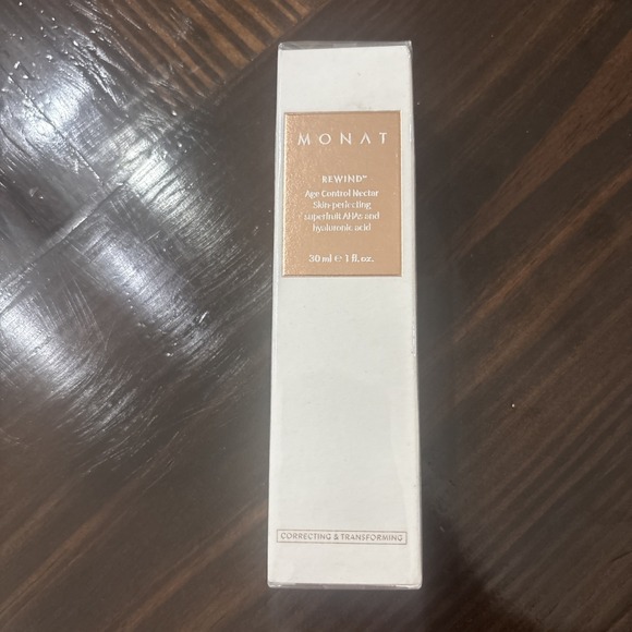 Monat Rewind Age Control Nectar Skin-Perfecting Superfruit AHAs 1 oz  New Sealed - Picture 1 of 7
